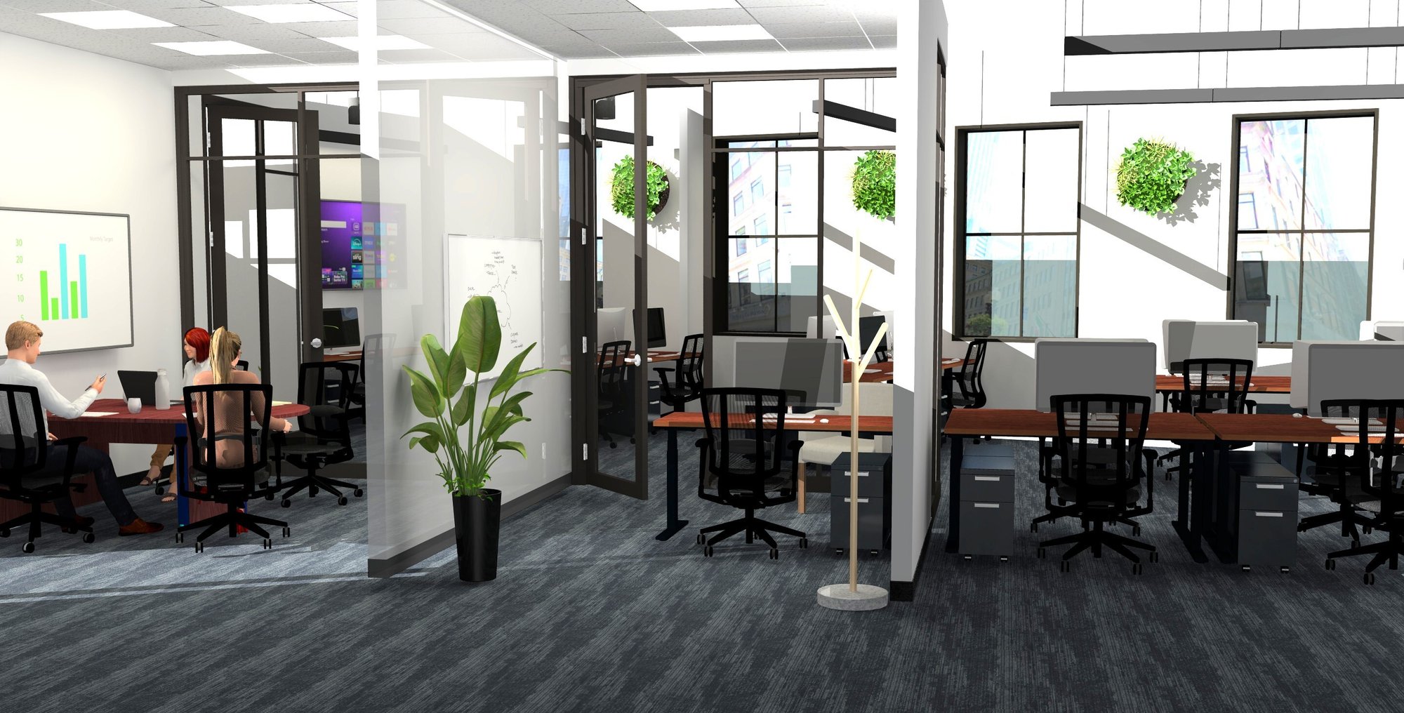 50 Franklin l Huddle Exec Office & Team Room 