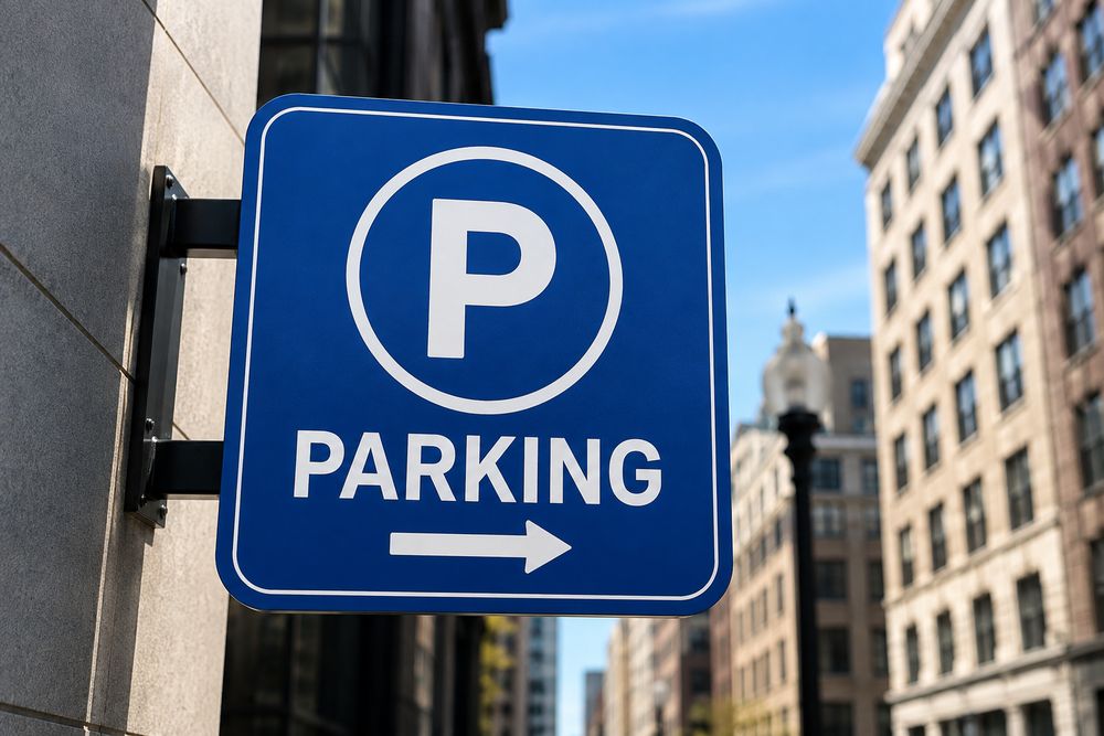 Entrance to the 33 Arch St public parking garage